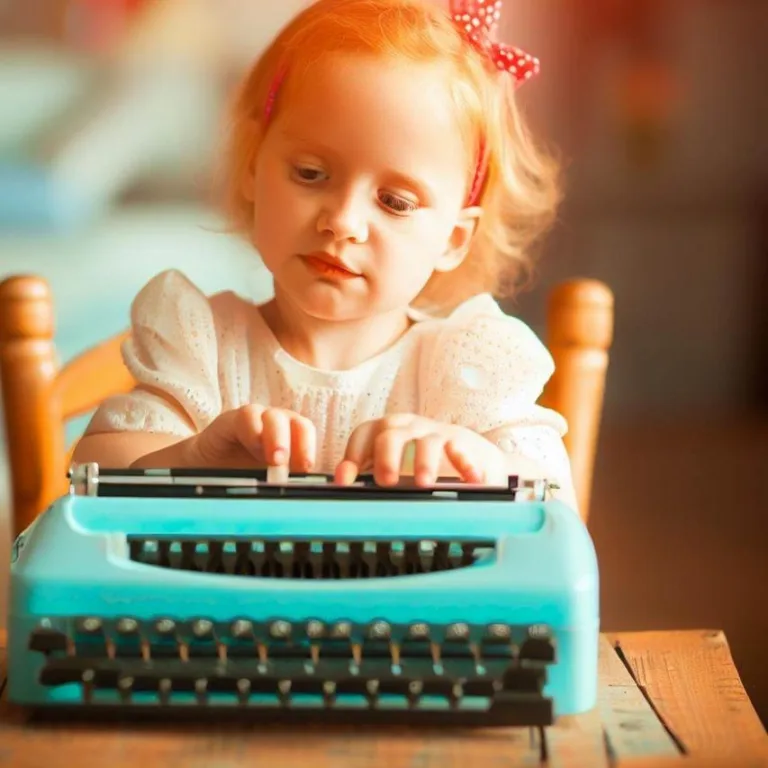 Detský písací stroj: Kreatívny nástroj pre mladých spisovateľov