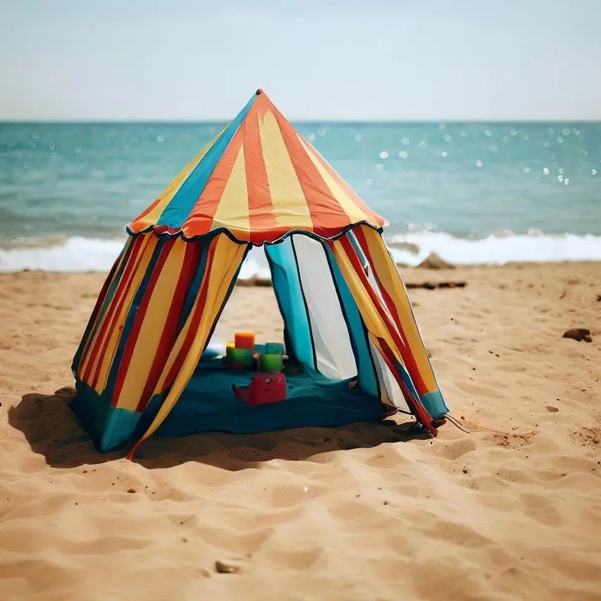 Detský plážový stan: Ideálny spoločník pre letné dobrodružstvá