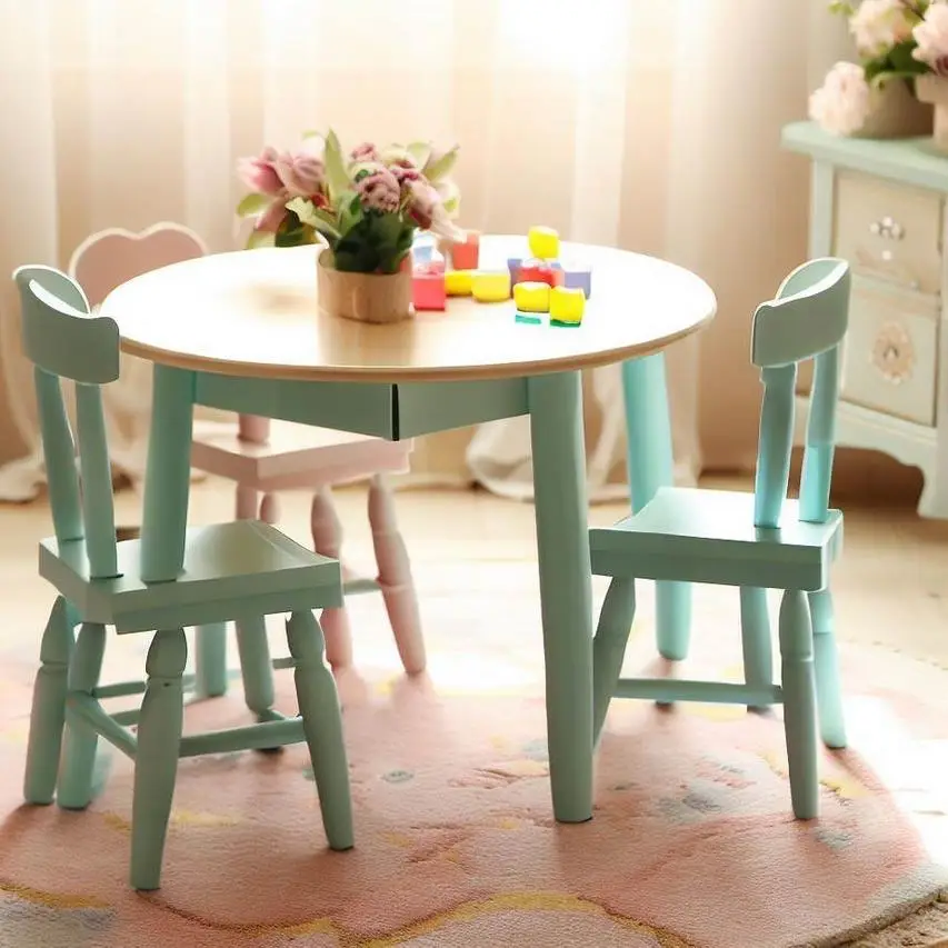 Detský stôl so stoličkami: Vytvorte ideálny priestor pre vaše deti