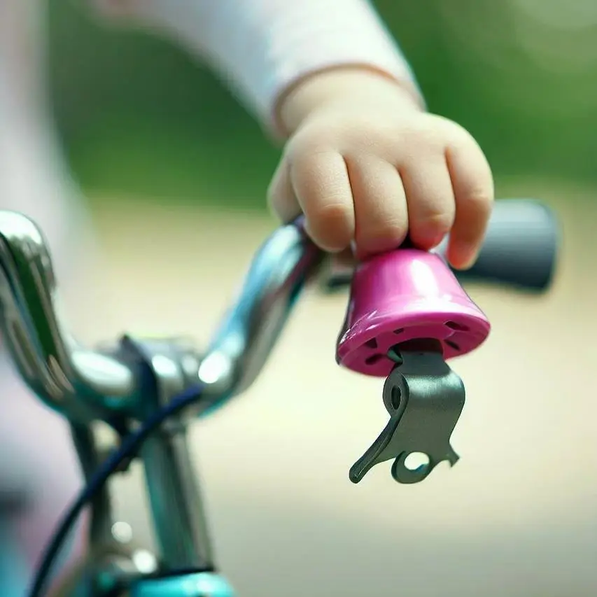 Detský zvonec na bicykel