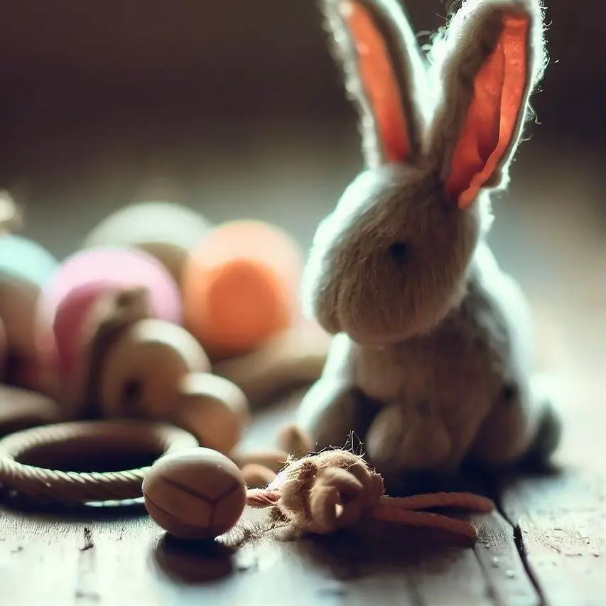 Hračky pre zajaca