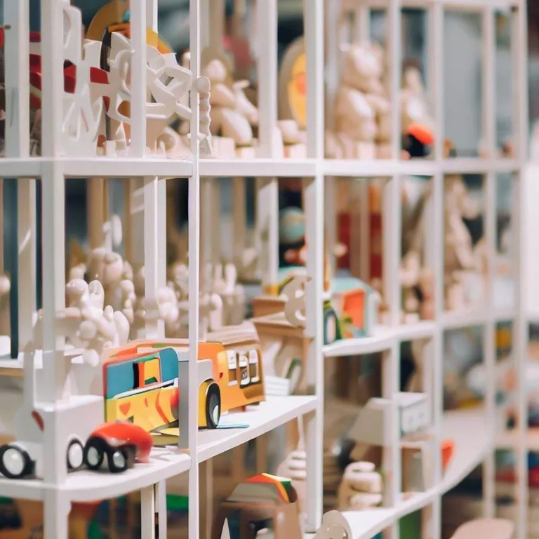Regál na hračky biely: Organizujte hračky a zlepšite priestor vo vašej domácnosti